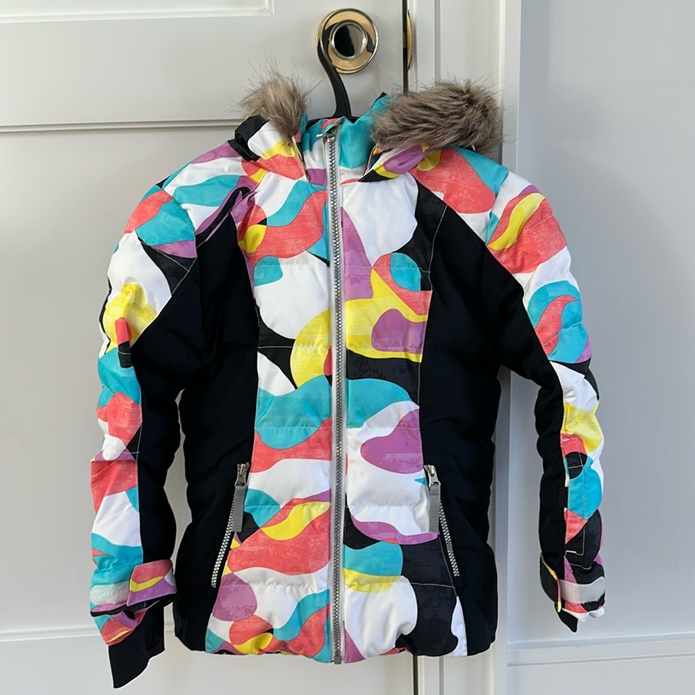 Girls Spyder Ski Coat Jacket Size 8